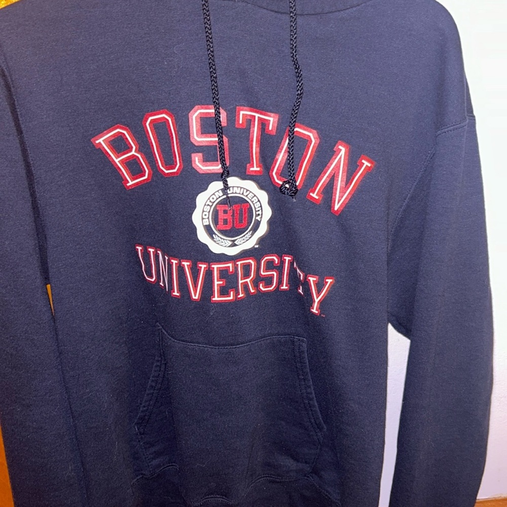 Champion Boston University Hoodie Sweatshirt